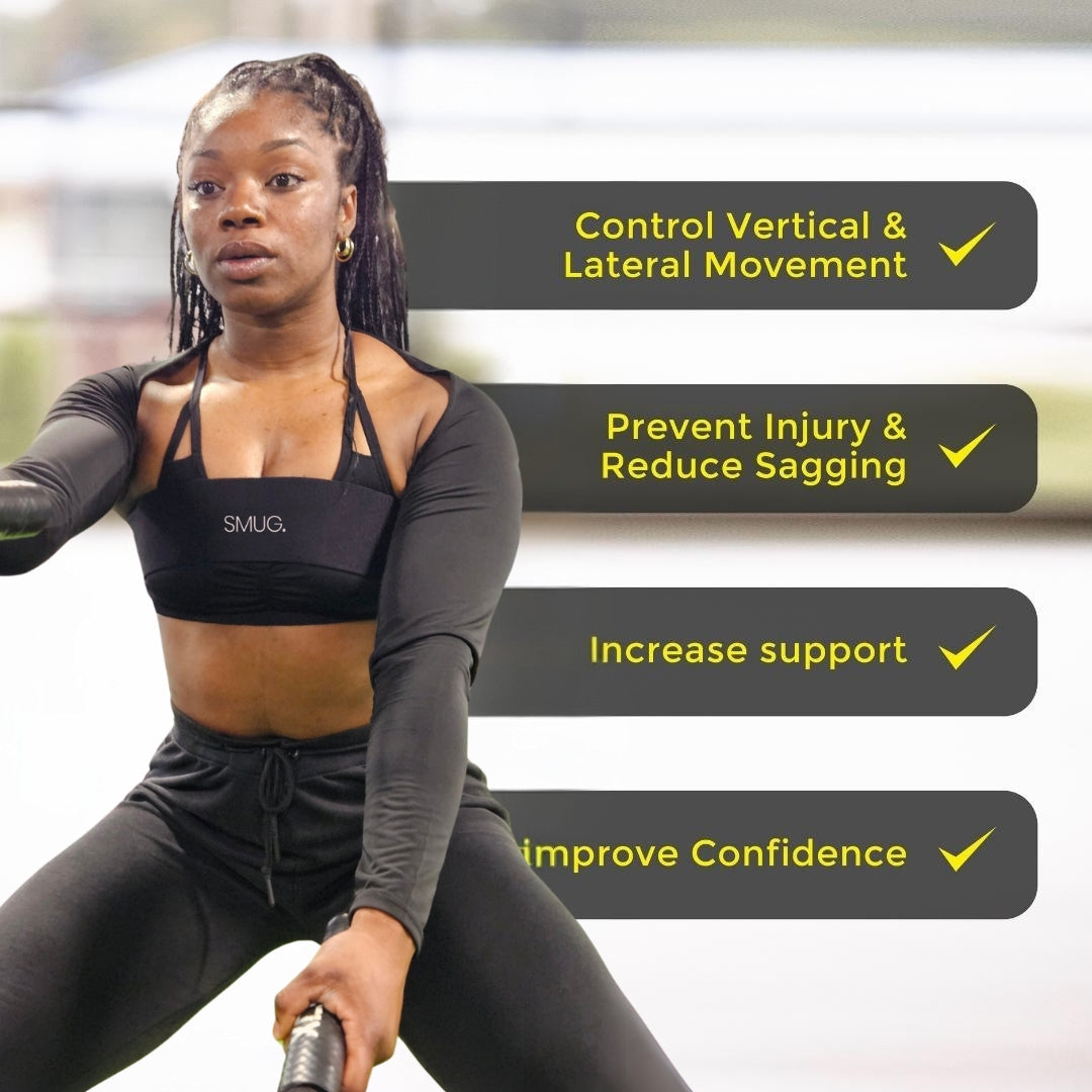 Boobuddy™ x SMUG Breast Support Band *Limited Edition* – Black