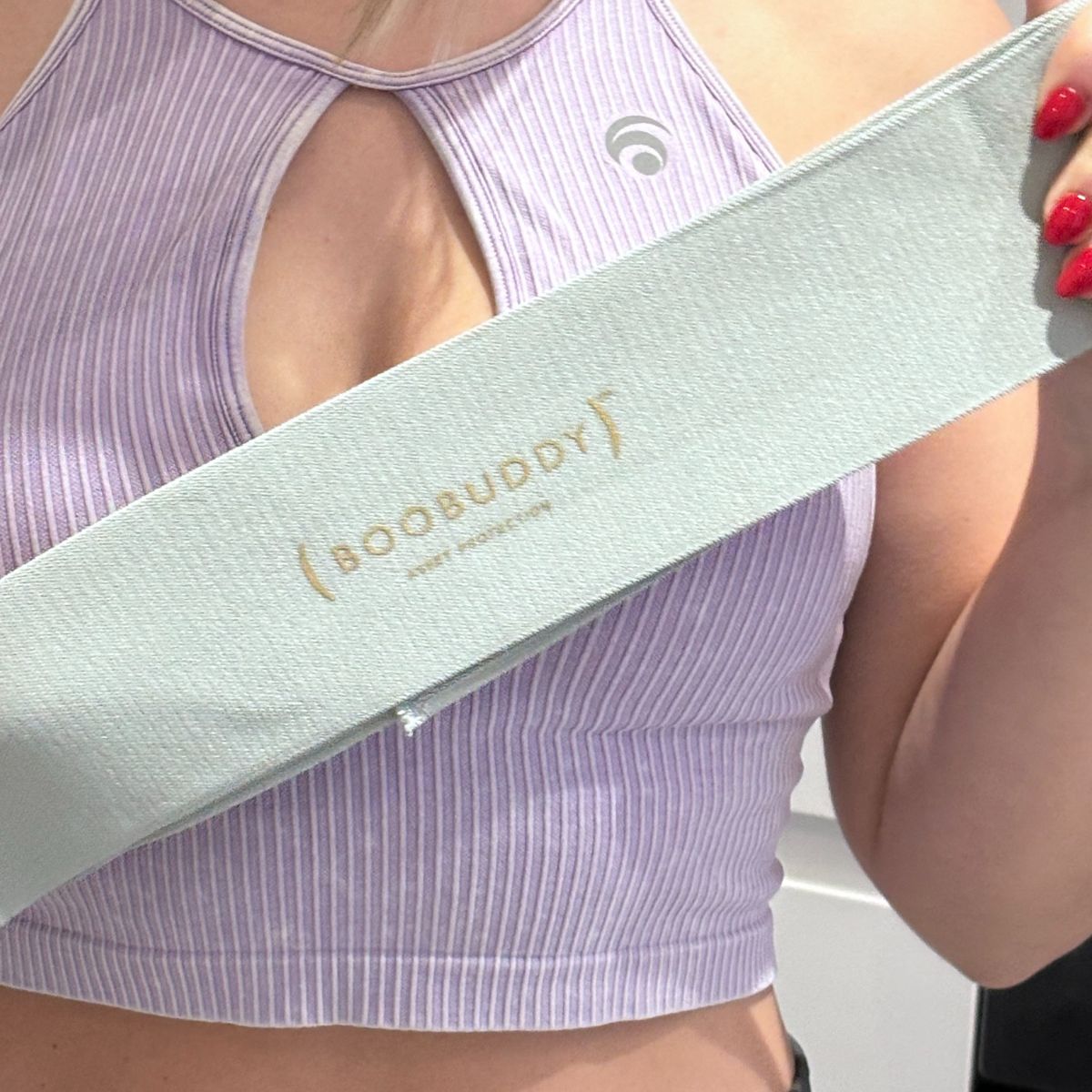 Original Boobuddy™ Breast Support Band – Grey