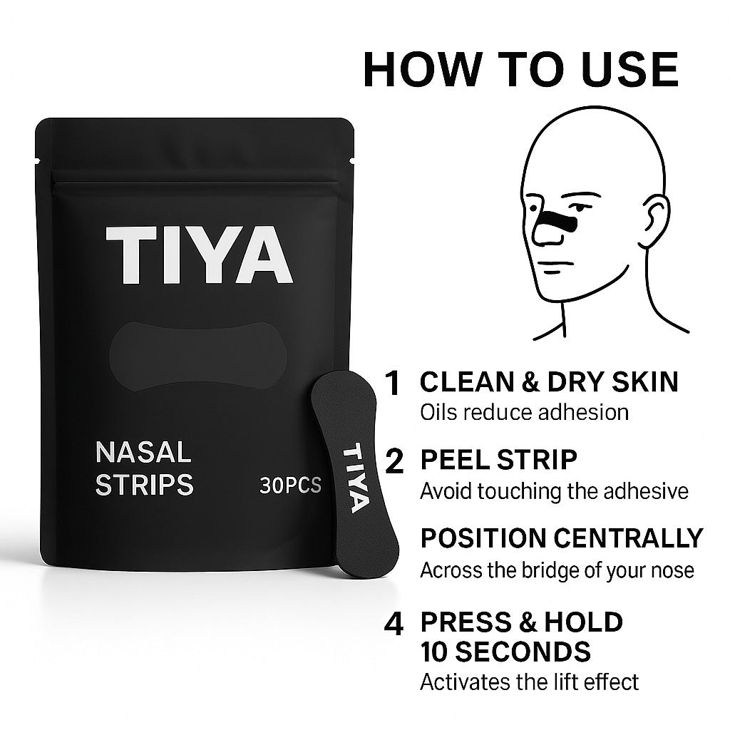 TIYA Nasal Strips - 30 Pack