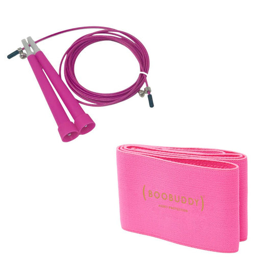 Original Boobuddy™ & Skipping Rope Set – Pink