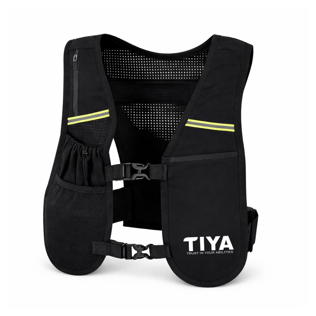 TIYA Running Hydration Vest - Black