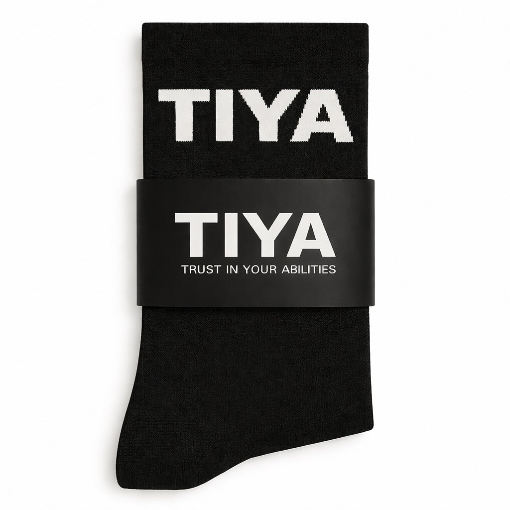 TIYA Running Socks - Black