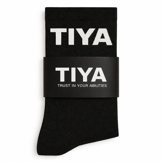 TIYA Running Socks - Black