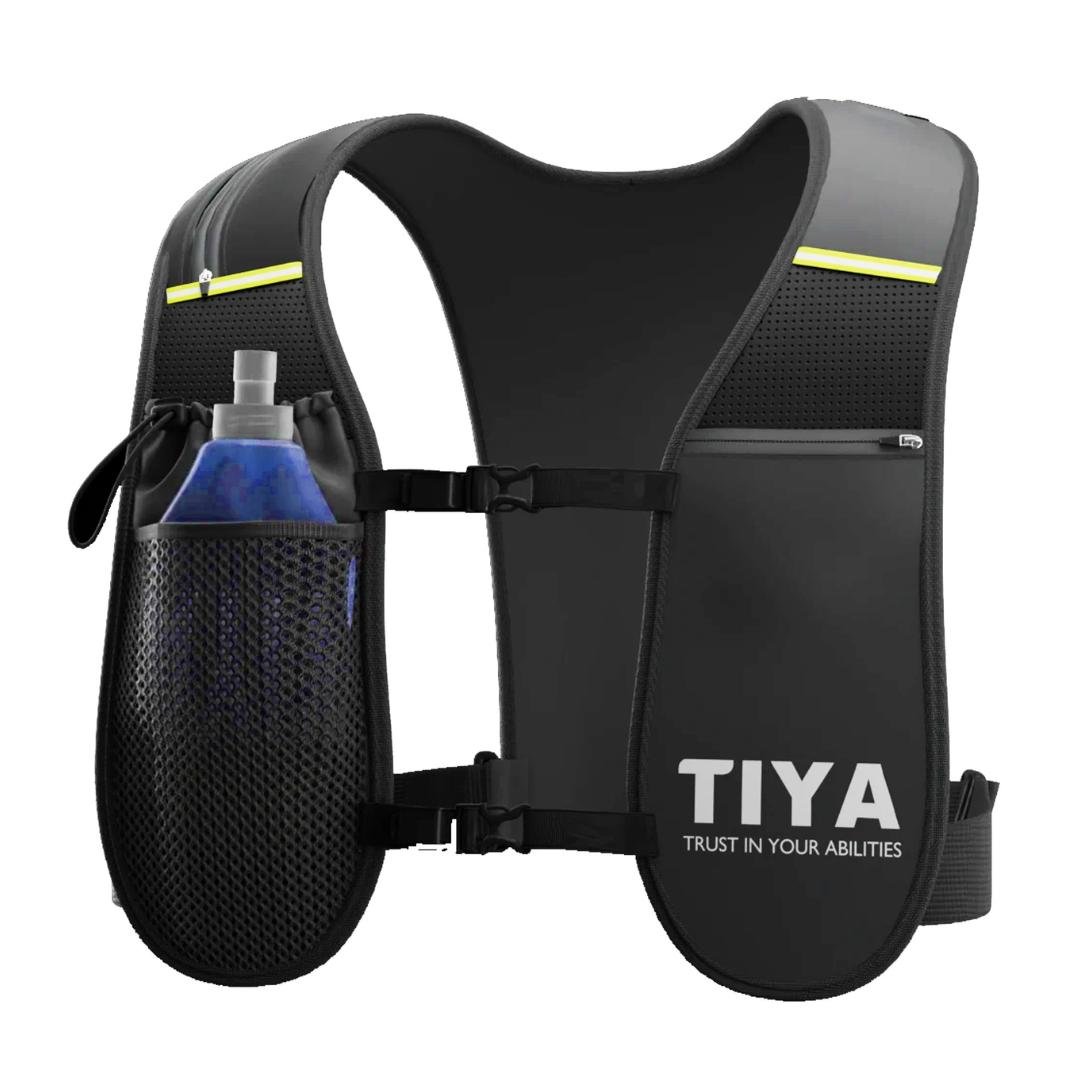 TIYA Running Hydration Vest - Black