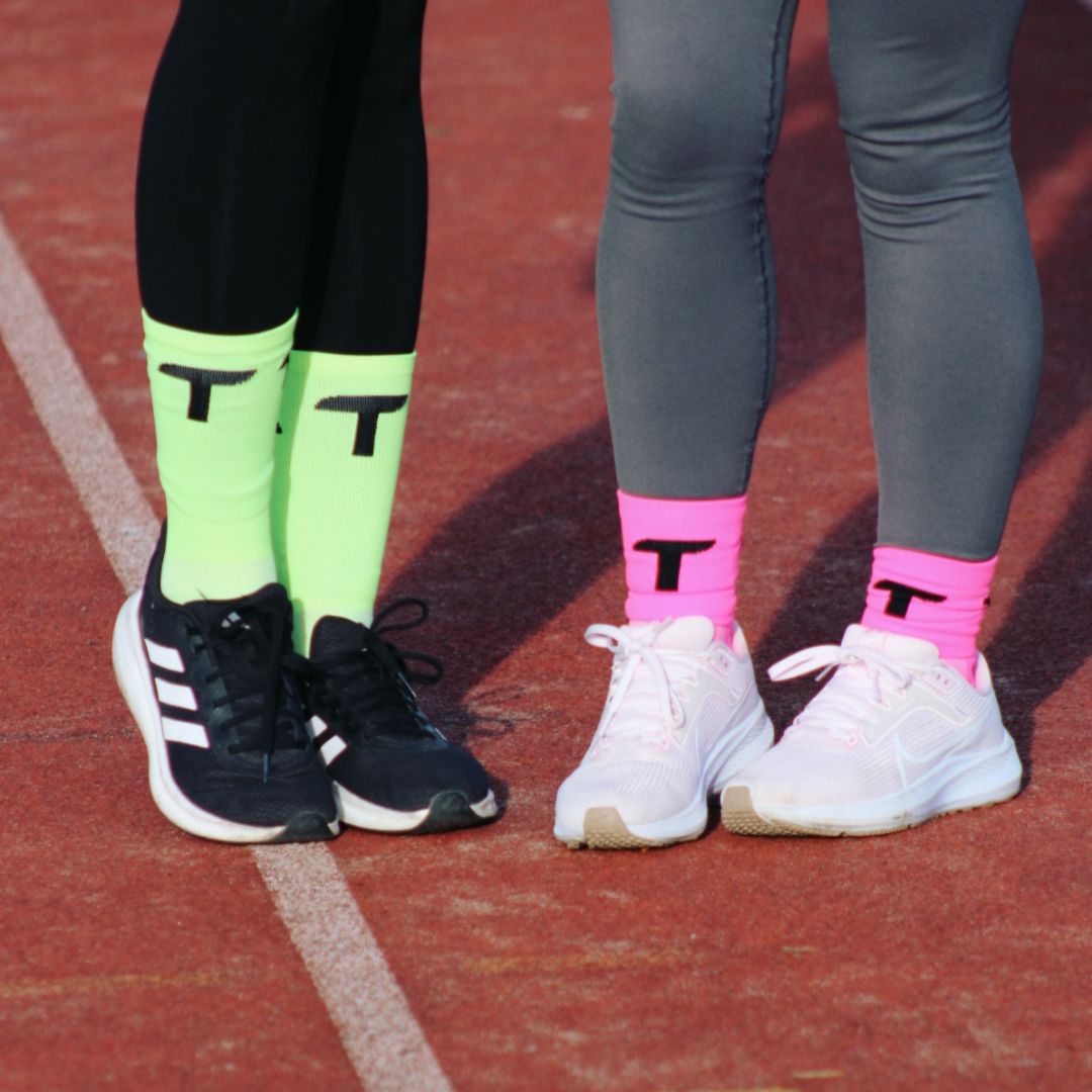 TIYA Running Socks - Yellow