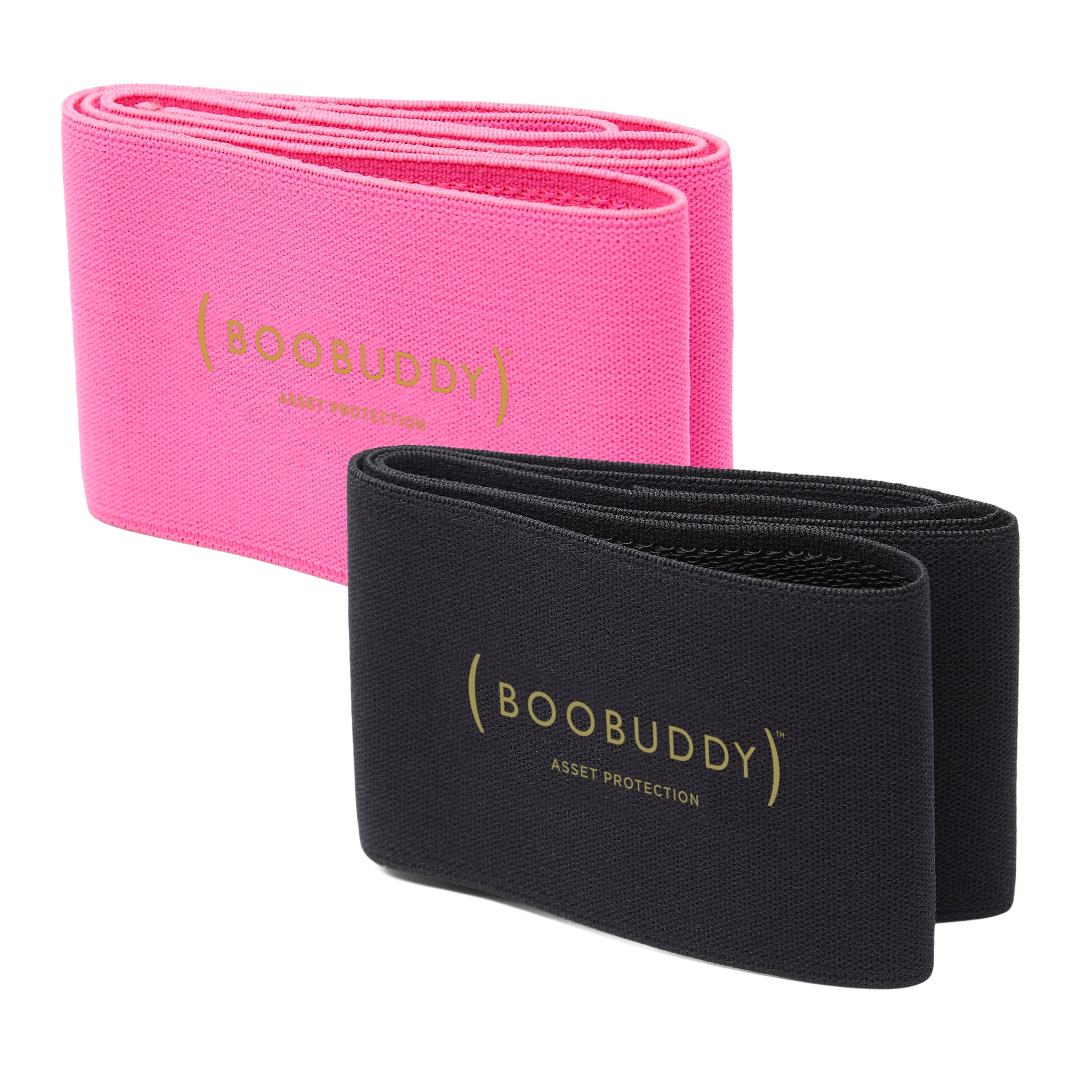 Boobuddy Breast Support Band | Black & Pink Bundle | SAVE £13!