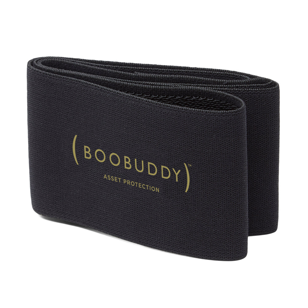 Boobuddy Adjustable Breast Support Band | Black