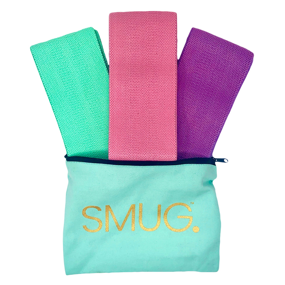 SMUG Active Hip & Booty Resistance Band Set